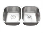 כיור מטבח נירוסטה כפול SH763.2