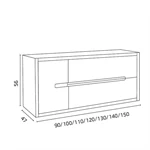 ארון אמבטיה תלוי S012 2