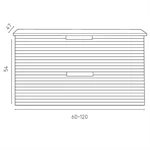 ארון אמבטיה תלוי S017 4