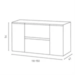 ארון אמבטיה תלוי  S023 2