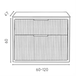 ארון אמבטיה תלוי S03 5