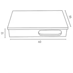 משטח עם כיור מונח S033 2