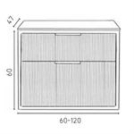ארון אמבטיה תלוי S06 2