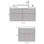 ארון אמבטיה SS013 5