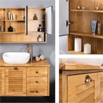 ארון אמבטיה SS041 5