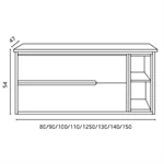 ארון אמבטיה תלוי S014 3