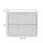 ארון אמבטיה תלוי דגם S02 3