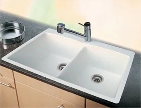 כיור מטבח כפול בלאנקו N30.2