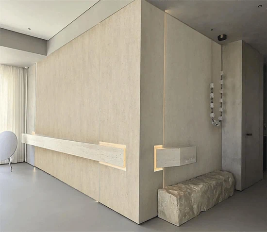 לוח חיפוי דמוי טרוונטין דגם 2054