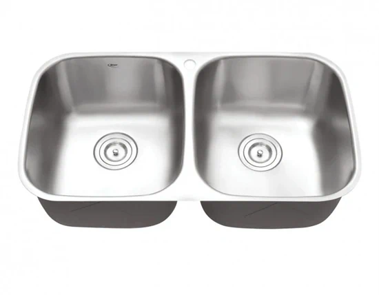 כיור מטבח נירוסטה כפול SH763.2
